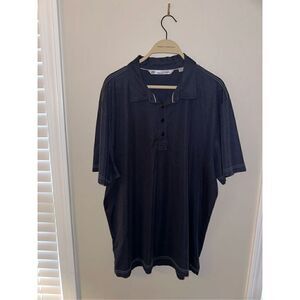 Travis Mathew Men’s XL Grey Polo Cotton